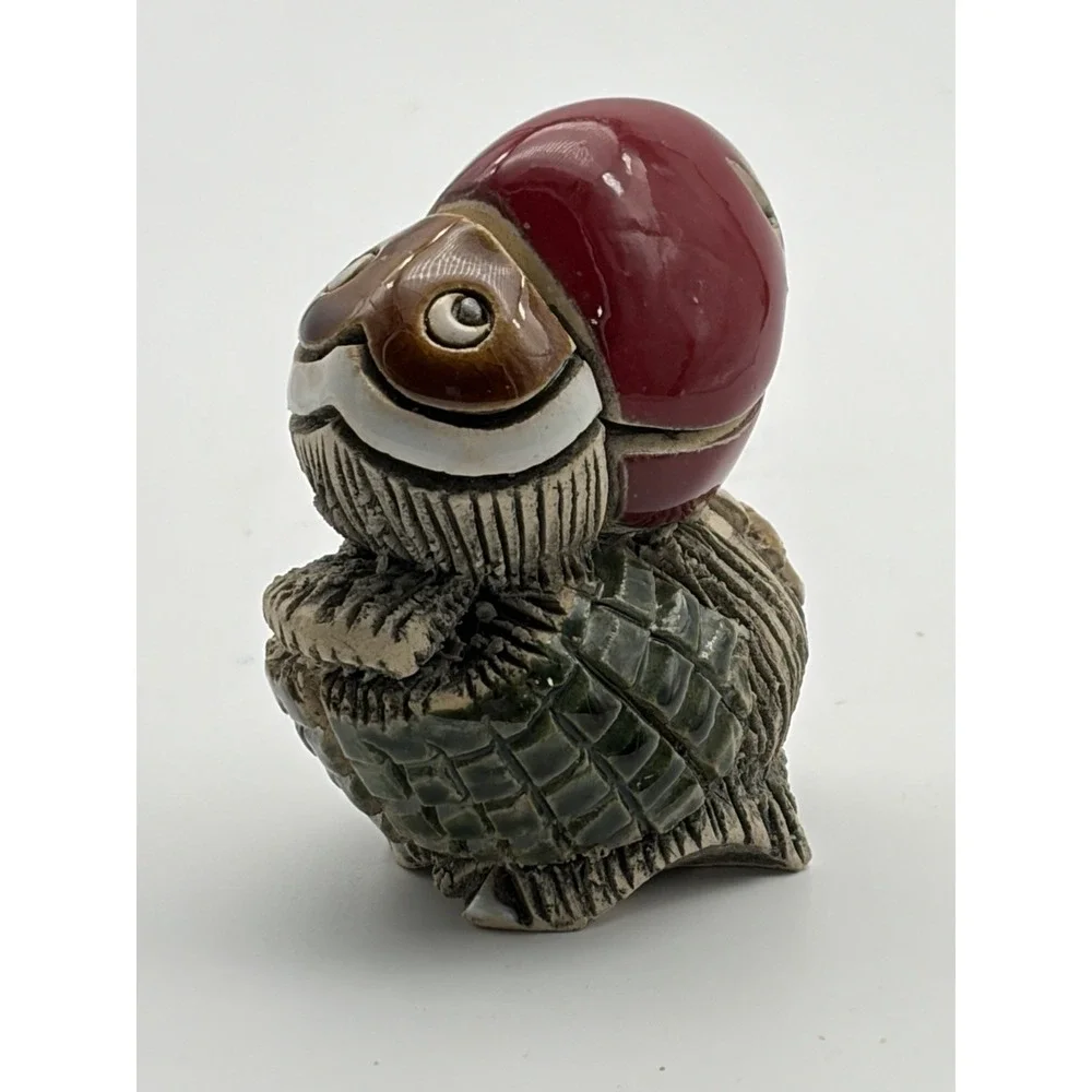 Vintage Artesanía Rinconada Parrot Retired Figurine Papagayo Uruguay Perfect
